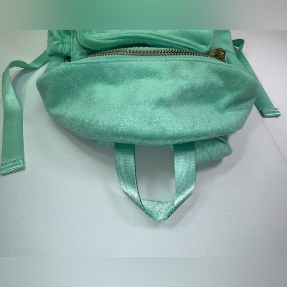 Stoney Clover Lane Light Green Terry Cloth Embossed Backpack main image 5
